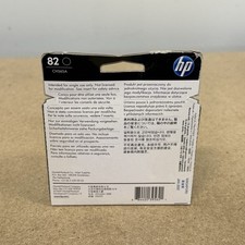 New Sealed HP 82 Black DesignJet Ink Cartridge (CH565A) EXP 2020 picture