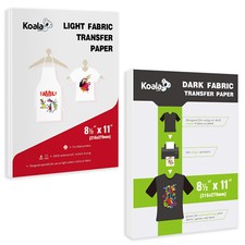 Lot Koala Iron On Heat Transfer Paper Dark / Light Printable Heat Transfer Vinyl picture