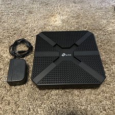 TP-Link Archer C3200 Tri-Band Gigabit Wi-Fi Router Black 4000 Mbps Dual Band picture