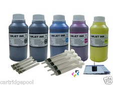 ND Pigment Refill ink kit for HP 932 933:OfficeJet 6100 6600 6700 5X250ml/S/Plug picture