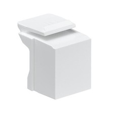 Leviton 41084-BW Blank Quickport Insert White (pack of 10) picture