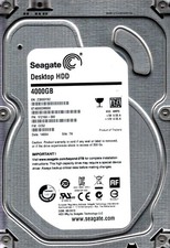 ST4000DM000 P/N: 1F2168-300 F/W: CC52 S/N: Z300 TK 4TB AUG 2013 THAILAND SEAGATE picture