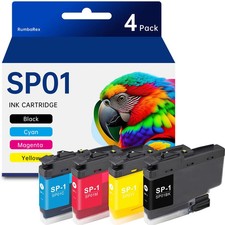 SP01 SP-1 Sublimation Ink Cartridge 4-Pack SP01BKS SP01CS SP01MS SP01YS picture