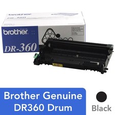 Brother DR360 Genuine OEM Black Drum Unit - HL-2140 HL-2170W MFC-7840W New picture