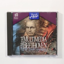 Microsoft Multimedia Beethoven The Ninth Symphony CD-ROM 1994 Windows Compatible picture
