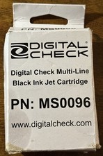 Digital Check Multi-Line Black Ink Jet Cartridge MS0096 picture