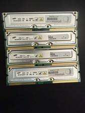 Samsung RDRAM RIMM PC-800 4x Memory Modules 256MB 64MB 184-Pin picture