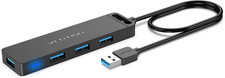 USB Hub  4-Port USB 3.0 Hub 1.5FT Ultra-Slim Data USB Splitter Charging picture