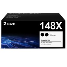 GoFlowmo 148X Toner Cartridges High Yield (2-Pack) 148 148A W1480A W1480X picture