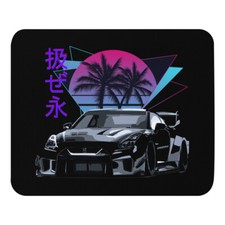 Vaporwave Aesthetic GTR R35 Skyline JDM Tuning Drift Racing Mouse pad picture