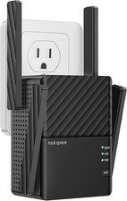 Rock Space AC2100 Dual-band Wi-Fi Range Extender Model RSD0623 - Black picture
