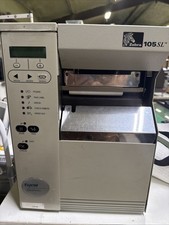 Zebra 105SL Thermal Transfer Industrial Barcode Label Printer LAN Serial picture