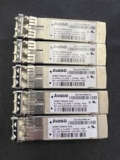 LOT OF 5 Avago AFBR-709SMZ-NA2 10GBE SFP+ SWL Transceiver 332-00279R6 +A1 picture