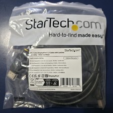 StarTech.com DISPLPORT6L Displayport Cable With Latches Male Digital Audio/Vid 6 picture