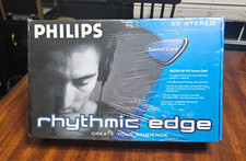Philips Rhythmic Edge PSC702 3D PCI Sound Card - New Sealed Vintage picture