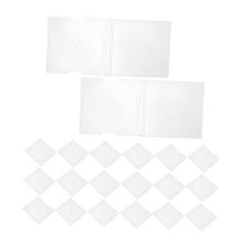 20pcs Mini CD Jewel Case 8cm - Clear Plastic Mini DVDs Storage Box - picture
