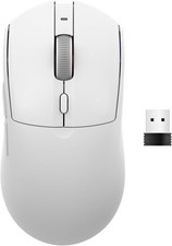 AJAZZ AJ139PRO Dual-Mode 2.4G/Wired Gaming Mouse, 59g, PAW3395, 26K DPI - White picture