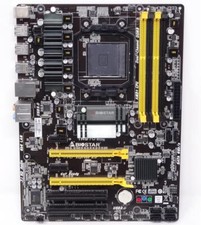 BIOSTAR TA970 Ver 5.3 AMD 970 ATX Motherboard Socket AM3+ (#1783) picture