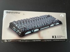 GravaStar Mercury K1 75% Wireless Mechanical Gaming Keyboard Stealth Black picture