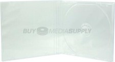 10.4mm Standard Clear 1 Disc CD Jewel Case Lot picture