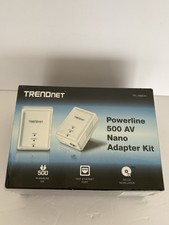 Trendnet TPL-406E2K Powerline 500 AV Nano Adapter Kit NEW SEALED picture
