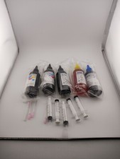 Aomya Compatible Ink Refill kit for Canon Exp. 09/25 3black 1yellow, 1blue picture