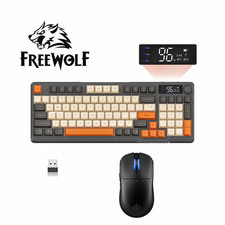 M96 wireless gaming keyboard and mouse combo Membrane PBT RGB 24000DPI TTC Micro picture