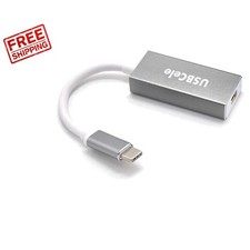 Compact USB-C to Mini Display Port Adapter for 4K Video on MacBook Pro and More picture