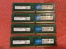 New Crucial 128GB - 4X 32GB DDR4 2666MHz ECC Registered Memory Ram CT32G4RFD4266 picture
