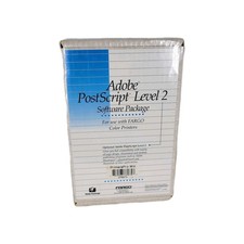Vintage Adobe PostScript Level 2 Education NWT Fargo Color Printers Printing picture