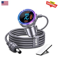 10FT 4-in-1 Starlink Mini Power Cable with Dual USB Ports for On-the-Go Power picture