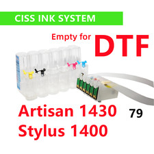 Refillable Empty Cis ciss ink system for Stylus 1400 Artisan 1430 DTF printing * picture