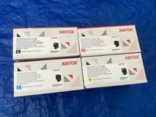 NEW OEM XeroxVersaLink  C62X Series Black /Cyan/Magenta/Yellow Toner Cartridges picture