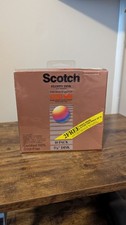 Vintage 1986 NOS Scotch Floppy Disk 10 Pack Box 1S2D RH 5 1/4