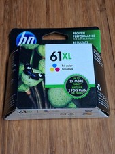 HP 61XL Tri Color Ink Cartridge CH564WN Option 140 New Never Open  picture