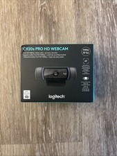 NEW/SEALED Logitech C920S HD Pro Webcam Full 1080p/30fps Video Calling Clear picture