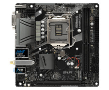 For ASROCK B365M-ITX/ac motherboard LGA1151 DDR4 32G HDMI+DP+DVI M-ITX Tested ok picture