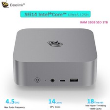 Mini Pc Beelink Sei14 Intel Core Ultra5 125H ComputerDDR5 5600Mhz RAM32GB SSD1TB picture