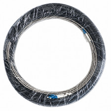 20M (66ft) 4 Strand Outdoor Armored Single Mode Fiber Optic Cable, LC to LC UPC picture
