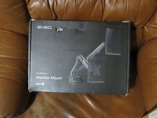 EVEO 17-27” Premium Dual Monitor Mount Black Powder Coat picture