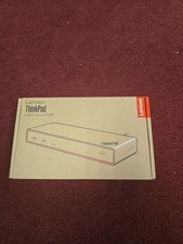 Lenovo ThinkPad USB4 Dock 5000 Laptop Docking Station (40BF0100US) | Black picture