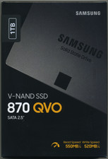 NEW Samsung 870 QVO 1TB SATA III 2.5