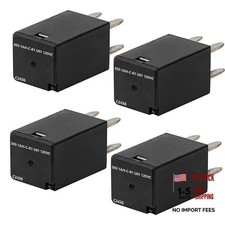4 Pack 303-1AH-C-R1-U01-12VDC Automotive Relay with 4 Pins, 20 Amp 12V SPNO picture