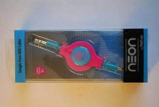 RETRAK FLAVOURS Retractable Micro USB Cable Red Extends to 3.2 Feet Digital New picture