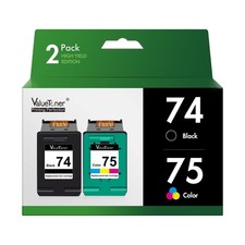 Valuetoner HP 74 75 2-Pack CC659FN CB335WN CB337WN Open Box picture