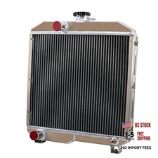 ECMRAD Aluminum Radiator Compatible for Ford/New Holland 1510 1710 Tractor, picture