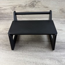 Thermal Label Printer Holder Stand - For Rolls And Fan Fold Black picture