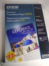 Epson  S041260 Premium Matte Presentation Paper 11.7x16.5,  50 Sheets  picture