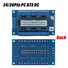 24/20Pin ATX Power Supply Bench Top Breakout Board Module Adapter For Computer picture