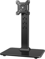 HUANUO Monitor Stand, Freestanding VESA Monitor Mount for 13″–34″ Screens, Ho... picture